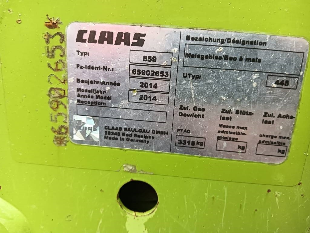 Claas ORBIS 750 - 견인식 목초수확기 : 사진 5 Claas ORBIS 750 - 견인식 목초수확기 : 사진 5