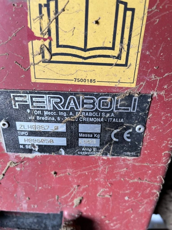 Feraboli T 300 - 컬티베이터 : 사진 2 Feraboli T 300 - 컬티베이터 : 사진 2