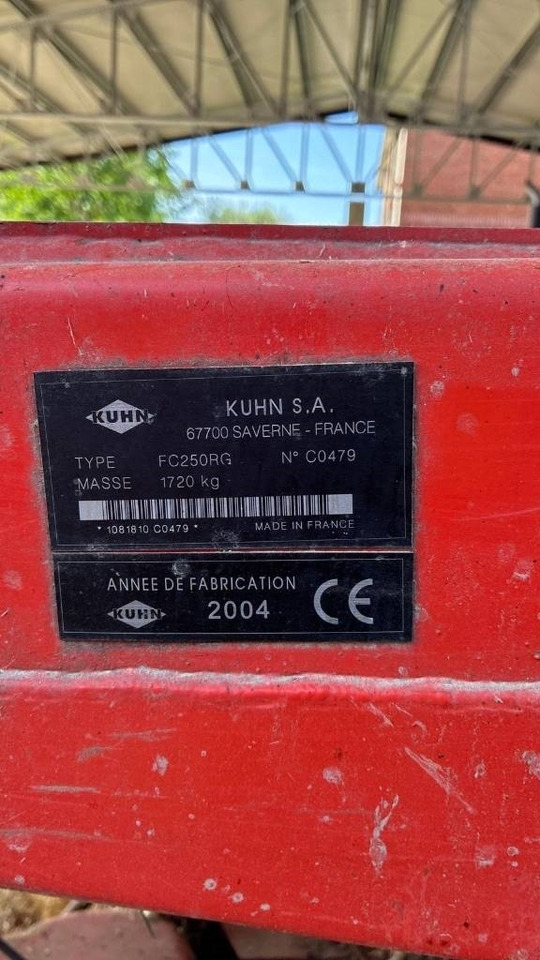 Kuhn FC 250 R G - 모어 : 사진 2 Kuhn FC 250 R G - 모어 : 사진 2