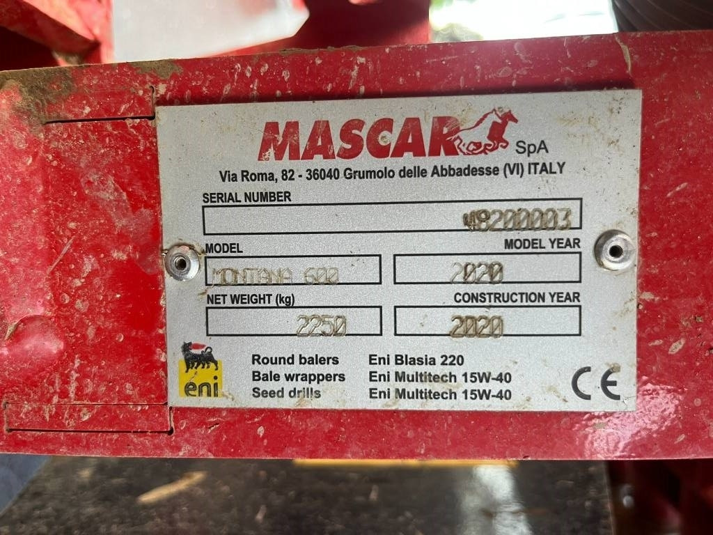 Mascar Montana 600 - 정밀 파종기 : 사진 3 Mascar Montana 600 - 정밀 파종기 : 사진 3