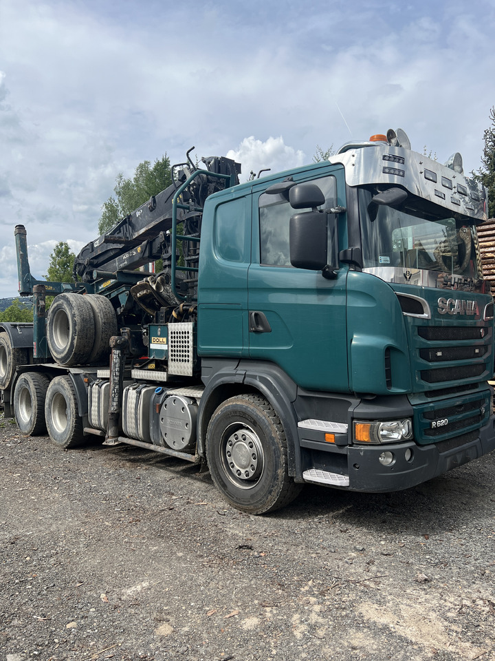SCANIA R620 - 목재 트럭, 크레인 트럭 : 사진 4 SCANIA R620 - 목재 트럭, 크레인 트럭 : 사진 4