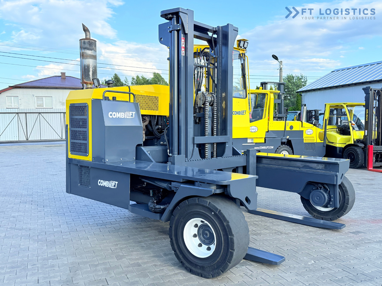 COMBILIFT C14000 / DUPLEX 3600MM / FREE-LIFT / POSITIONER - 4방향 리치 트럭 : 사진 4 COMBILIFT C14000 / DUPLEX 3600MM / FREE-LIFT / POSITIONER - 4방향 리치 트럭 : 사진 4