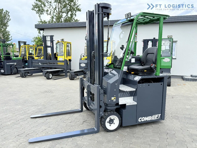 Combilift Combilift CBE2500 / TRIPLEX / 5500MM / FREE LIFT / ELECTRIC DRIVE / ONLY 2300 MTH / FORK POSITIONER / SIDE SHIFT / NEW TYRES / L - 4방향 리치 트럭 : 사진 2 Combilift Combilift CBE2500 / TRIPLEX / 5500MM / FREE LIFT / ELECTRIC DRIVE / ONLY 2300 MTH / FORK POSITIONER / SIDE SHIFT / NEW TYRES / L - 4방향 리치 트럭 : 사진 2