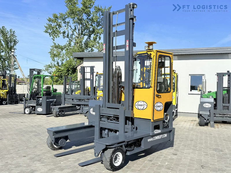 4방향 리치 트럭 Combilift FOUR-WAY MULTIDIRECTIONAL FORKLIFT / C4000 / DUPLEX - 5500MM / FREE-LIFT / FORKS POSITIONER / LIKE-NEW FOUR-WAY MULTIDIRECTIONAL : 사진 1