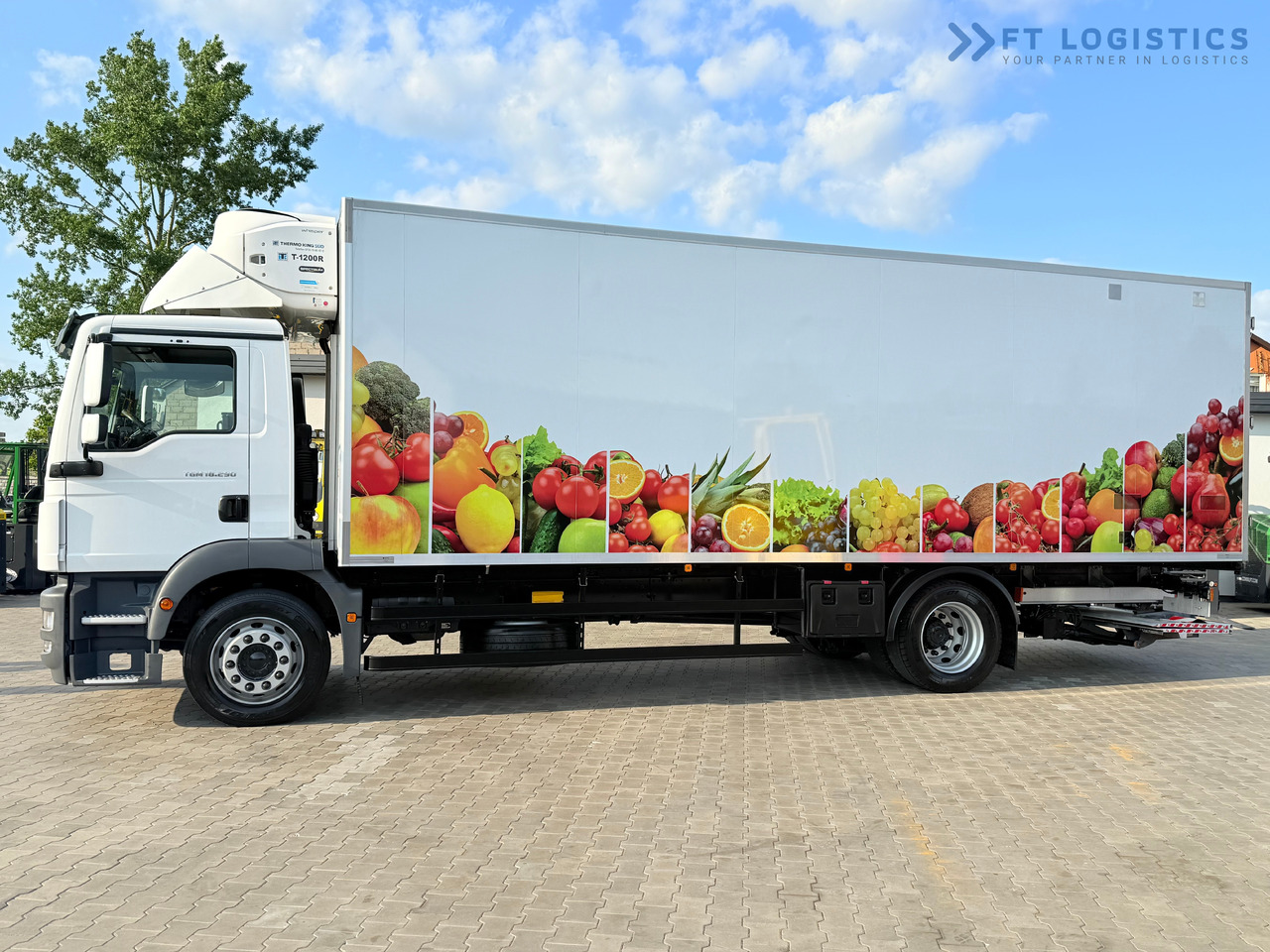 MAN TGM 18.290 / THERMOKING T-1200R / BI-TEMPERATURE / 19 PALLETS / 90% TYRES / EXCELLENT CONDITION / DHOLLANDIA TAIL LIFT / SIDE DOOR / PAYLOAD 8,220 KG - 냉동탑차 : 사진 3 MAN TGM 18.290 / THERMOKING T-1200R / BI-TEMPERATURE / 19 PALLETS / 90% TYRES / EXCELLENT CONDITION / DHOLLANDIA TAIL LIFT / SIDE DOOR / PAYLOAD 8,220 KG - 냉동탑차 : 사진 3