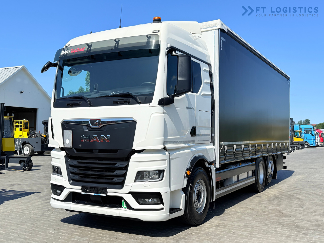 MAN TGX 26.470 / 19 Pallets / Steering Axle / 15 Ton Payload / Retarder / Excellent Condition - 커튼사이더 트럭 : 사진 4 MAN TGX 26.470 / 19 Pallets / Steering Axle / 15 Ton Payload / Retarder / Excellent Condition - 커튼사이더 트럭 : 사진 4