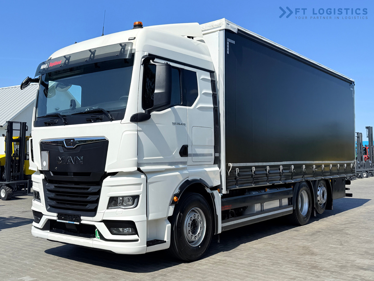 MAN TGX 26.470 / 19 Pallets / Steering Axle / 15 Ton Payload / Retarder / Excellent Condition - 커튼사이더 트럭 : 사진 1 MAN TGX 26.470 / 19 Pallets / Steering Axle / 15 Ton Payload / Retarder / Excellent Condition - 커튼사이더 트럭 : 사진 1
