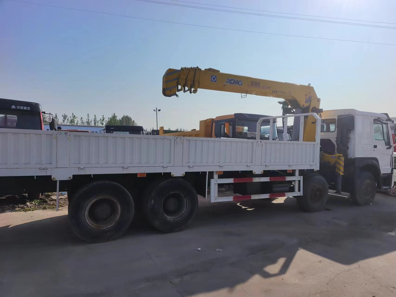 HOWO HOWO 371 chassis,10 TONS crane truck - 크레인 트럭 : 사진 4 HOWO HOWO 371 chassis,10 TONS crane truck - 크레인 트럭 : 사진 4