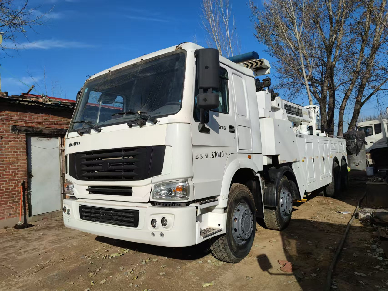 HOWO/SINOTRUK HOWO 375 - 견인 트럭 : 사진 4 HOWO/SINOTRUK HOWO 375 - 견인 트럭 : 사진 4