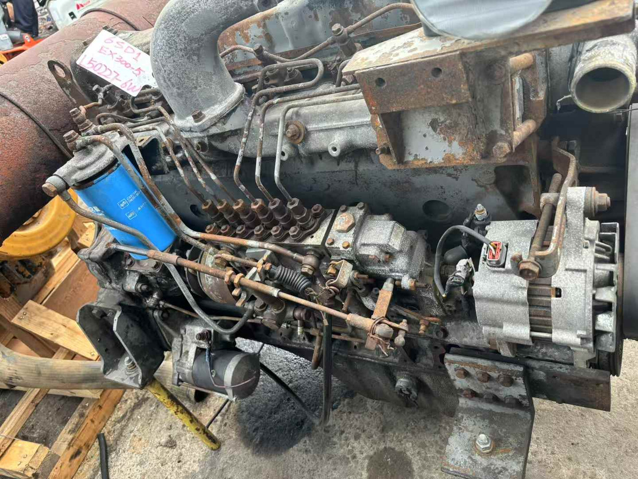 ISUZU 6SD1 - 엔진 굴착기 용 : 사진 1 ISUZU 6SD1 - 엔진 굴착기 용 : 사진 1