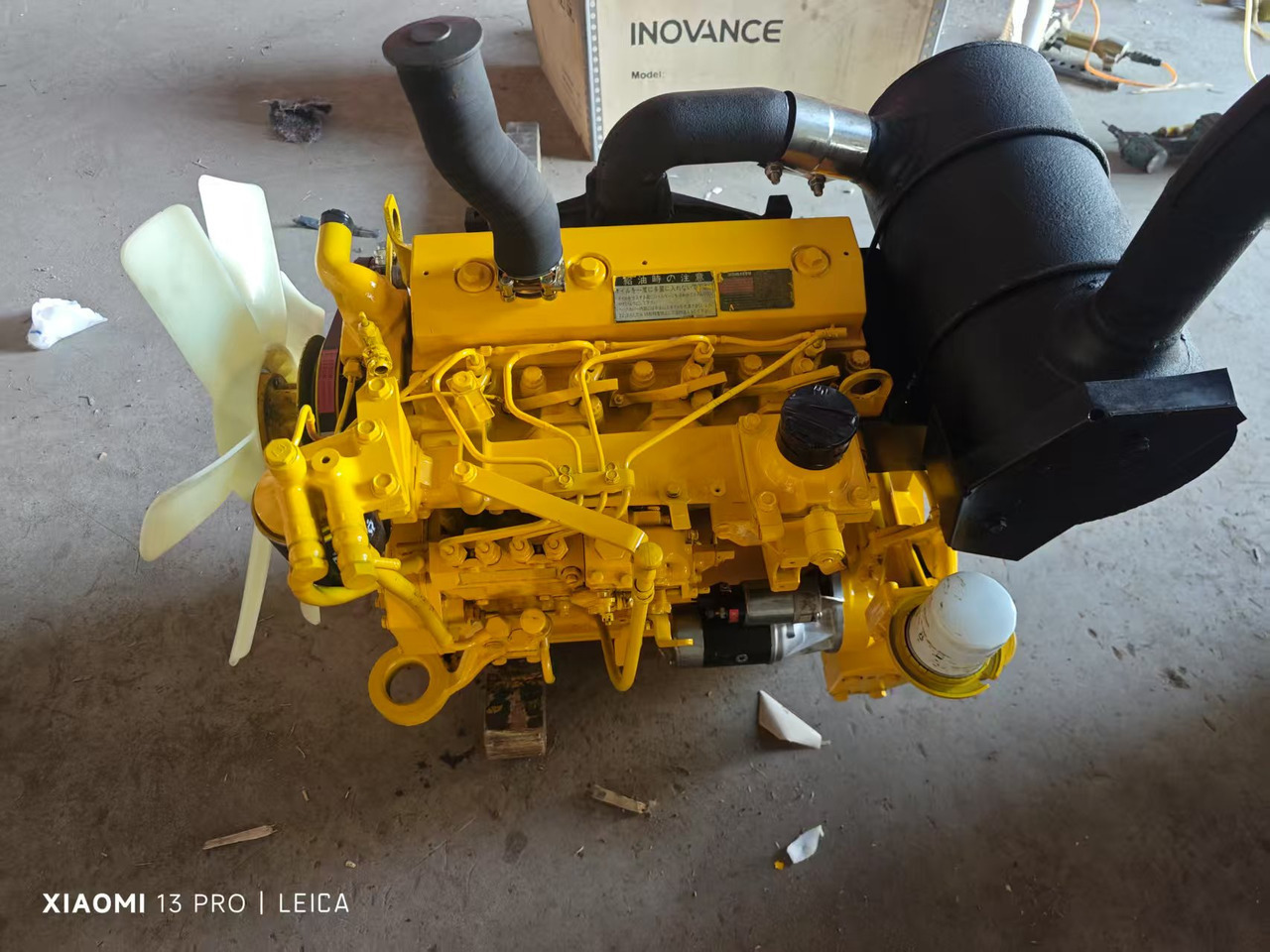 KOMATSU 4D95LE - 엔진 굴착기 용 : 사진 4 KOMATSU 4D95LE - 엔진 굴착기 용 : 사진 4