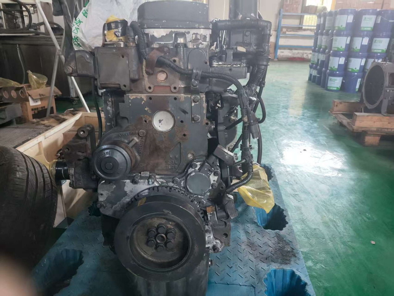 KOMATSU 6D107E-1 - 엔진 굴착기 용 : 사진 3 KOMATSU 6D107E-1 - 엔진 굴착기 용 : 사진 3