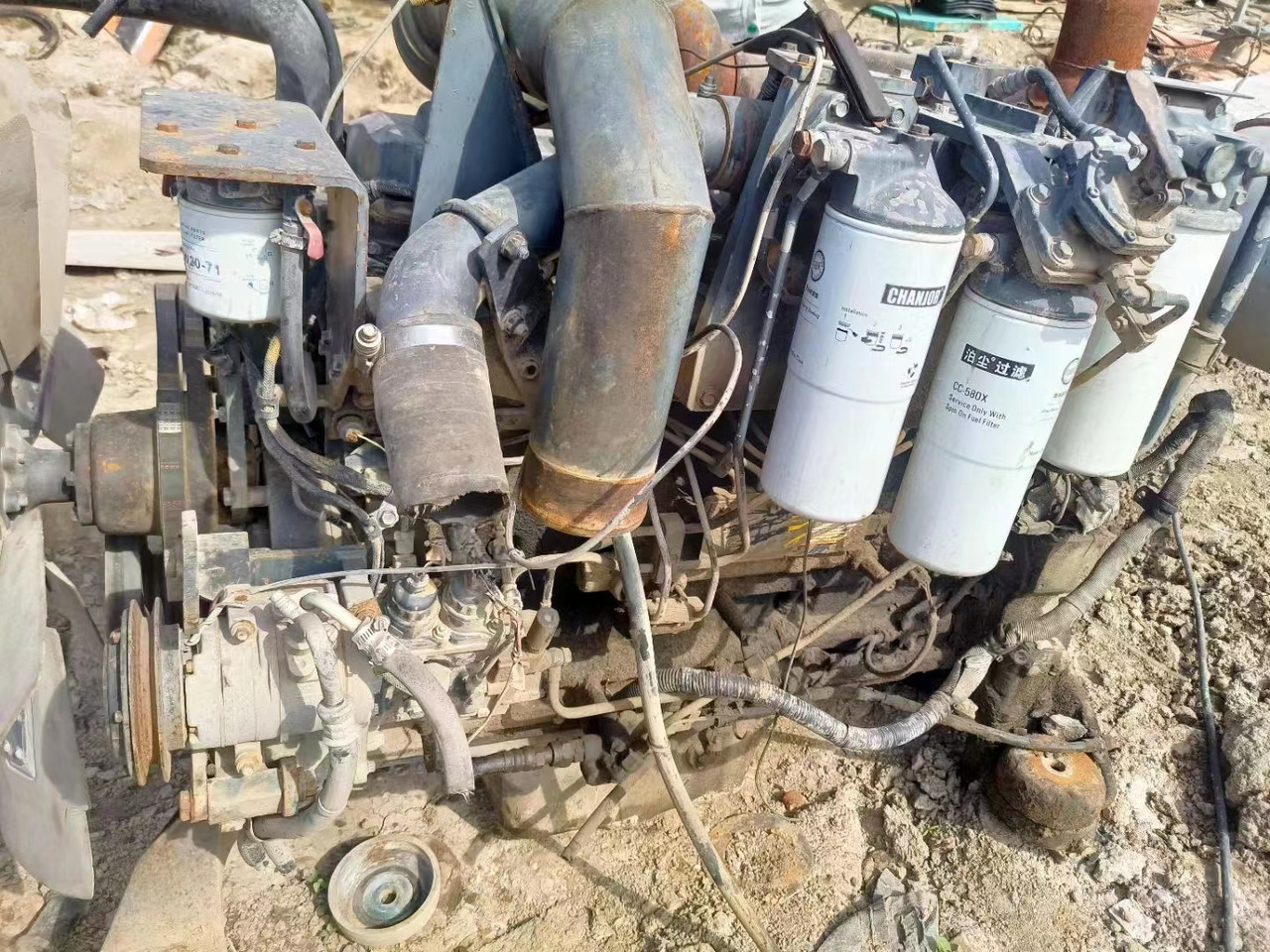 KOMATSU 6D125E-3 - 엔진 로더 용 : 사진 3 KOMATSU 6D125E-3 - 엔진 로더 용 : 사진 3