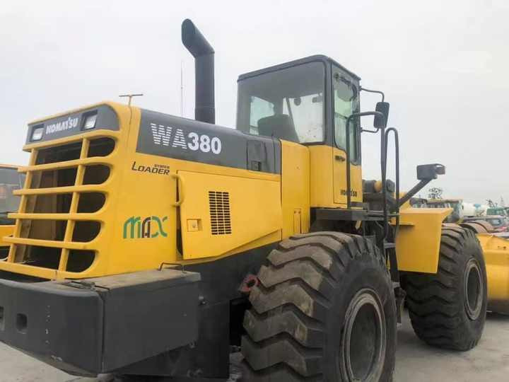 Good Condition Second Hand WA380-3 Front Wheel Loader for Cheap Price Hot Sale in China - 휠 로더 : 사진 4 Good Condition Second Hand WA380-3 Front Wheel Loader for Cheap Price Hot Sale in China - 휠 로더 : 사진 4