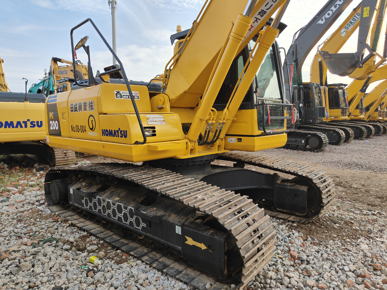 KOMATSU Used Excavator Hotsale PC200-8 Good Condition Japan - 크롤러 굴삭기 : 사진 4 KOMATSU Used Excavator Hotsale PC200-8 Good Condition Japan - 크롤러 굴삭기 : 사진 4