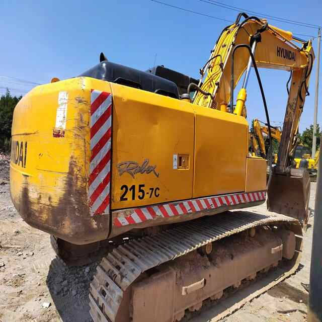 Second-hand Original Hyundai R215-7C Crawler Excavator - 굴착기 : 사진 2 Second-hand Original Hyundai R215-7C Crawler Excavator - 굴착기 : 사진 2