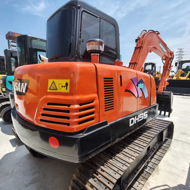 Used Digger Doosan Dh55 Construction Machinery Construction Digger Used Doosan Dh55 Cheap Excavator - 크롤러 굴삭기 : 사진 1 Used Digger Doosan Dh55 Construction Machinery Construction Digger Used Doosan Dh55 Cheap Excavator - 크롤러 굴삭기 : 사진 1