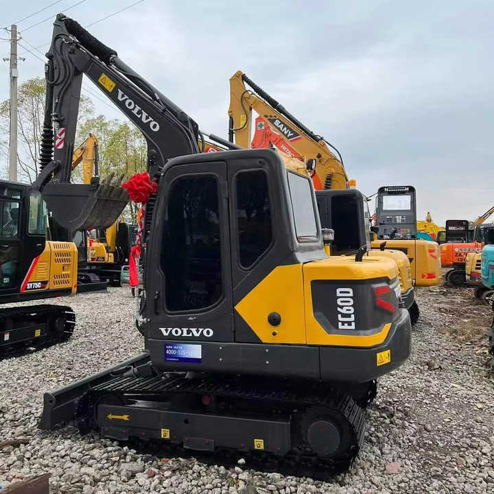 Used Digger VOLVO EC60 Construction Machinery Construction Digger Used VOLVO EC60 Cheap Excavator - 크롤러 굴삭기 : 사진 1 Used Digger VOLVO EC60 Construction Machinery Construction Digger Used VOLVO EC60 Cheap Excavator - 크롤러 굴삭기 : 사진 1
