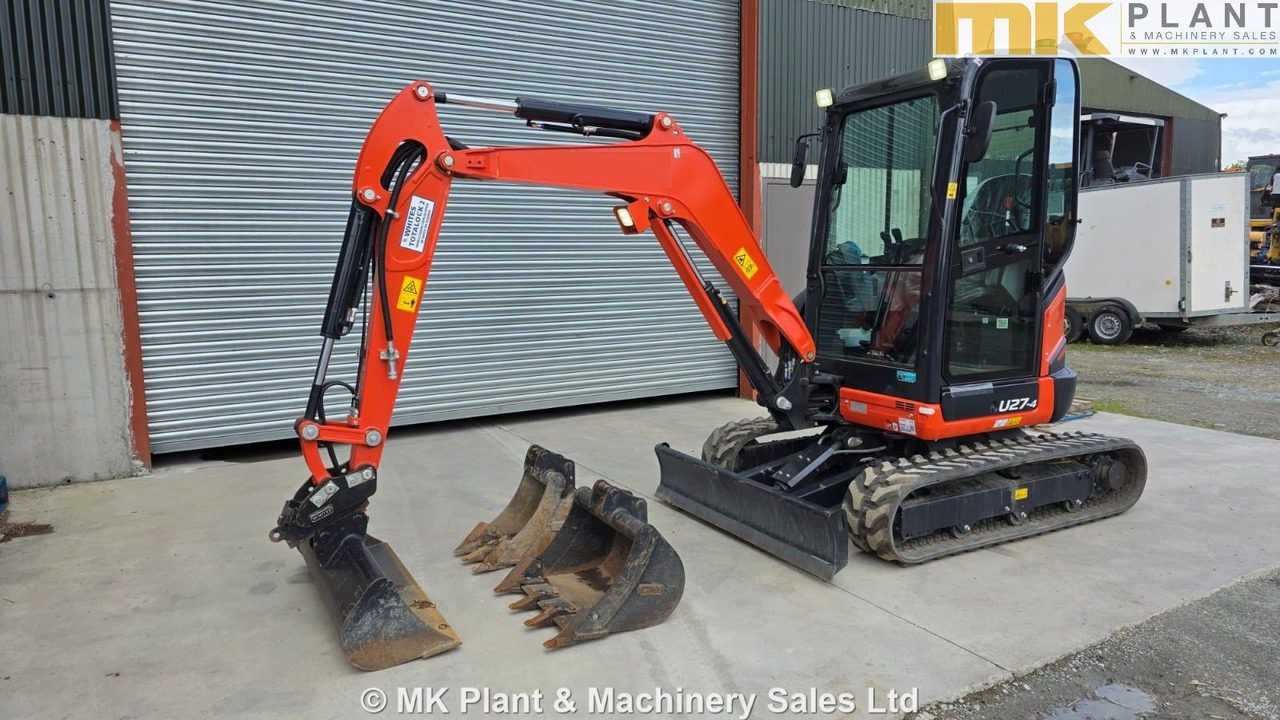 KUBOTA U27-4 - 미니 굴삭기 : 사진 1 KUBOTA U27-4 - 미니 굴삭기 : 사진 1