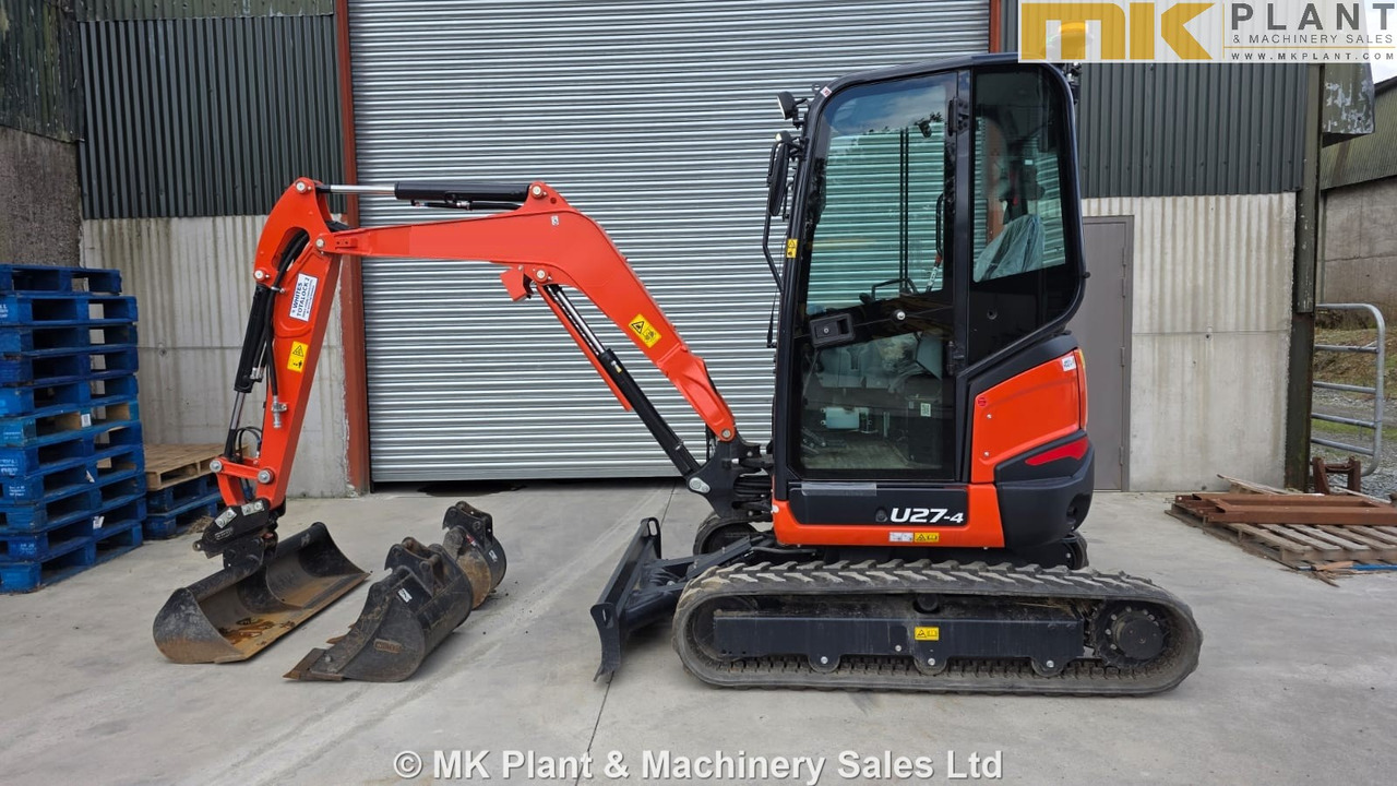 KUBOTA U27-4 - 미니 굴삭기 : 사진 2 KUBOTA U27-4 - 미니 굴삭기 : 사진 2