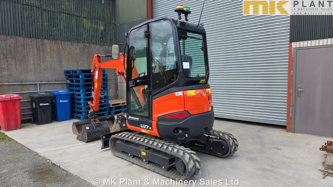 KUBOTA U27-4 - 미니 굴삭기 : 사진 3 KUBOTA U27-4 - 미니 굴삭기 : 사진 3