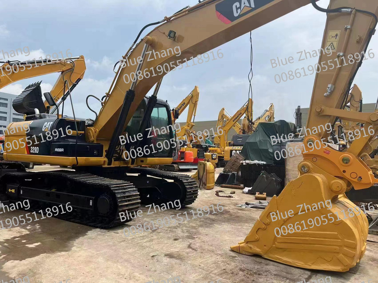CATERPILLAR 329D - 크롤러 굴삭기 : 사진 4 CATERPILLAR 329D - 크롤러 굴삭기 : 사진 4