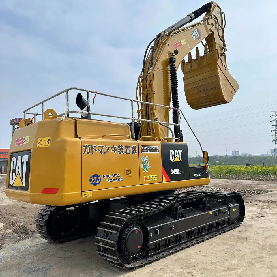 CATERPILLAR 349D2 - 크롤러 굴삭기 : 사진 2 CATERPILLAR 349D2 - 크롤러 굴삭기 : 사진 2