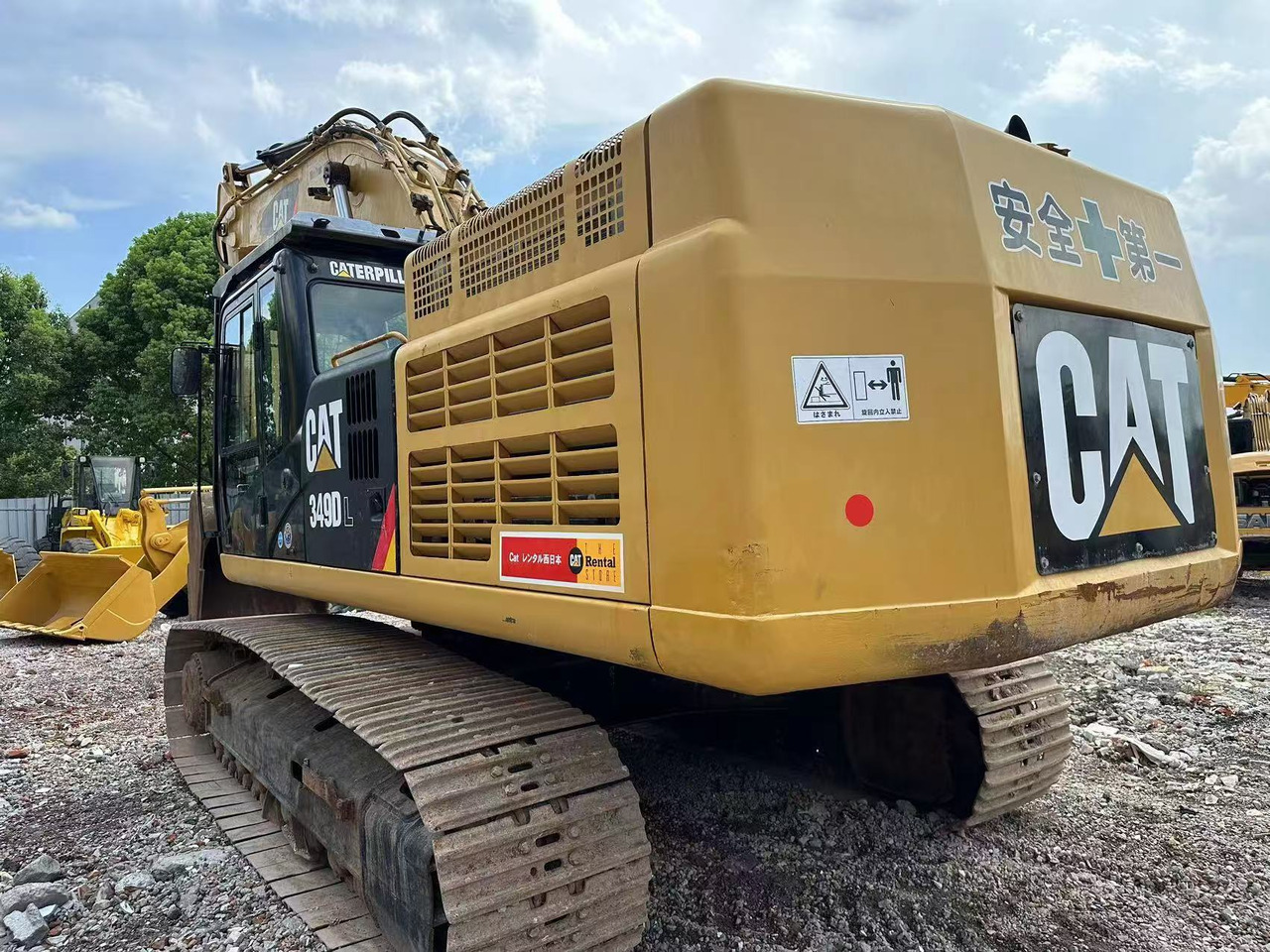 CATERPILLAR 349D - 크롤러 굴삭기 : 사진 3 CATERPILLAR 349D - 크롤러 굴삭기 : 사진 3