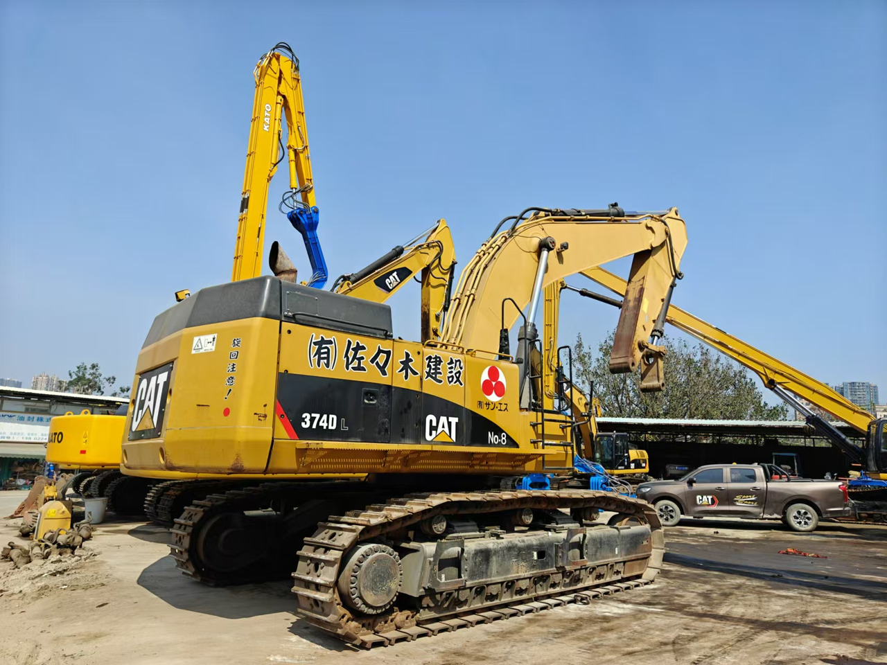 CATERPILLAR 374D - 크롤러 굴삭기 : 사진 1 CATERPILLAR 374D - 크롤러 굴삭기 : 사진 1