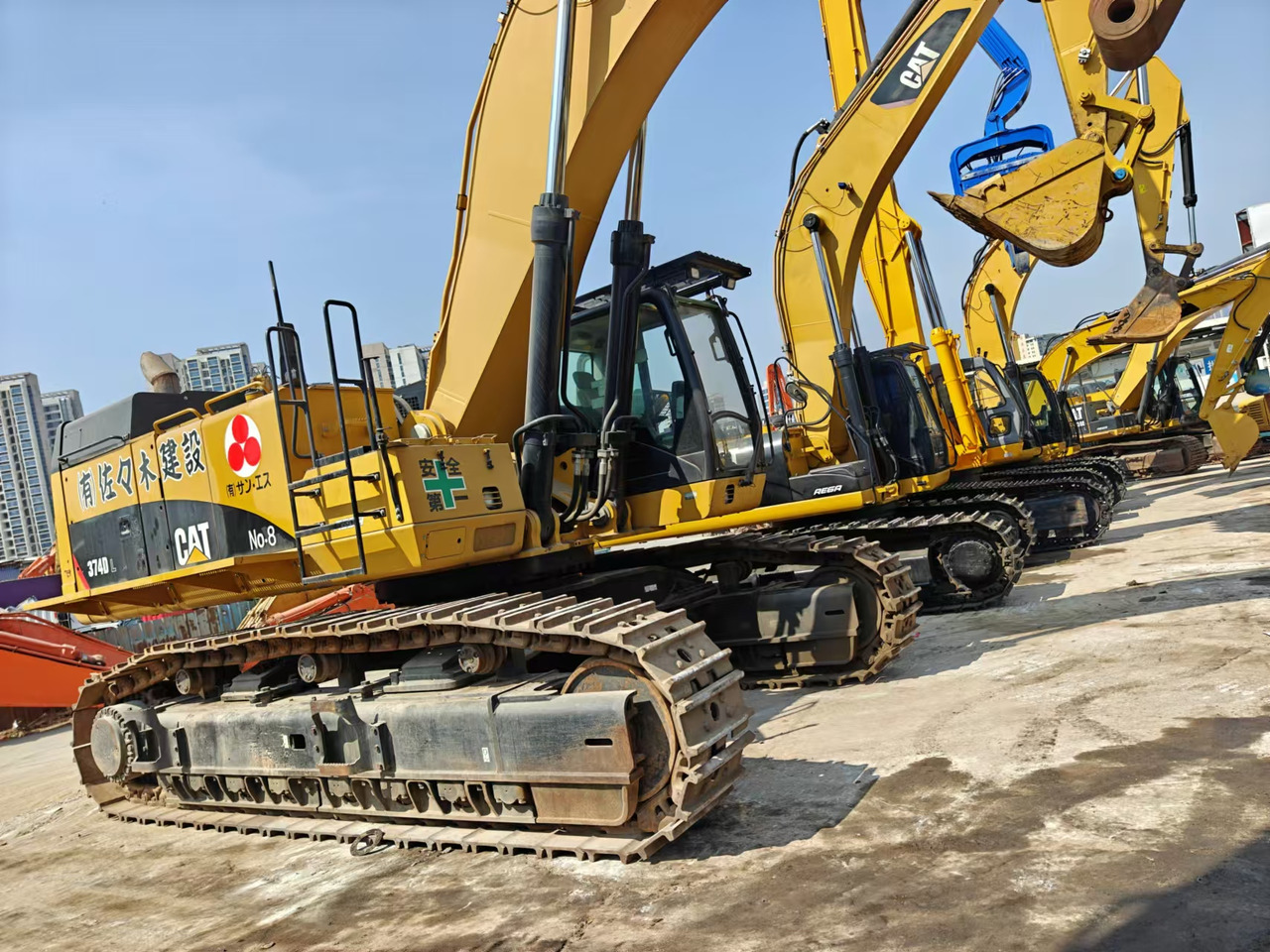 CATERPILLAR 374D - 크롤러 굴삭기 : 사진 3 CATERPILLAR 374D - 크롤러 굴삭기 : 사진 3