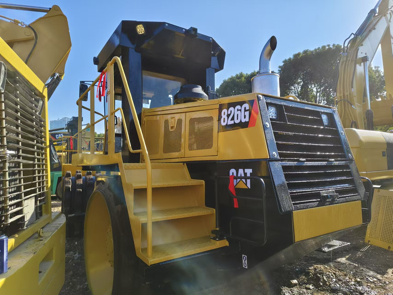 CATERPILLAR 826G - 로드 롤러 : 사진 5 CATERPILLAR 826G - 로드 롤러 : 사진 5
