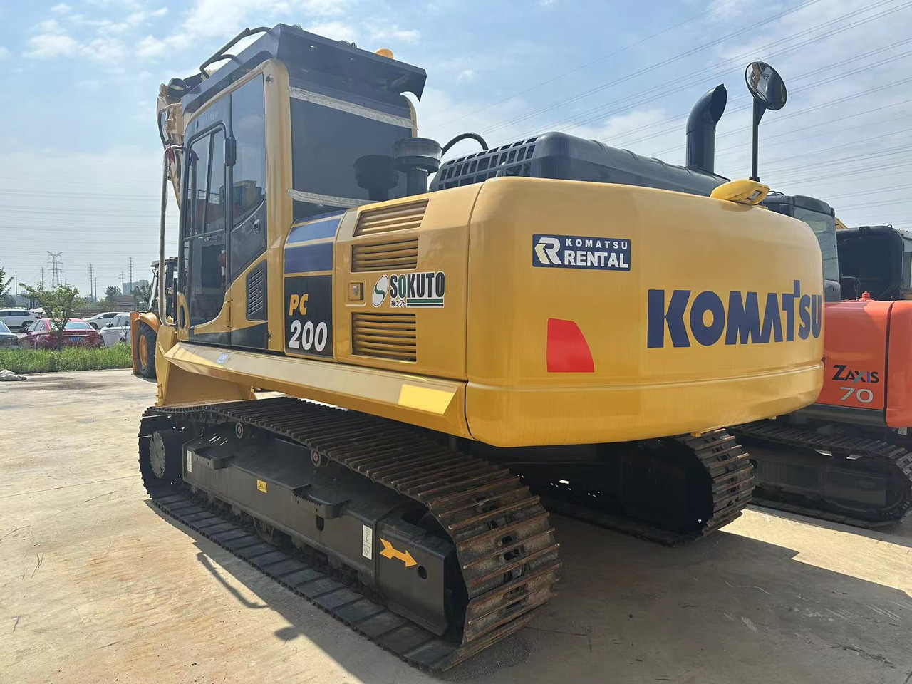 KOMATSU PC200-8N1 - 크롤러 굴삭기 : 사진 2 KOMATSU PC200-8N1 - 크롤러 굴삭기 : 사진 2