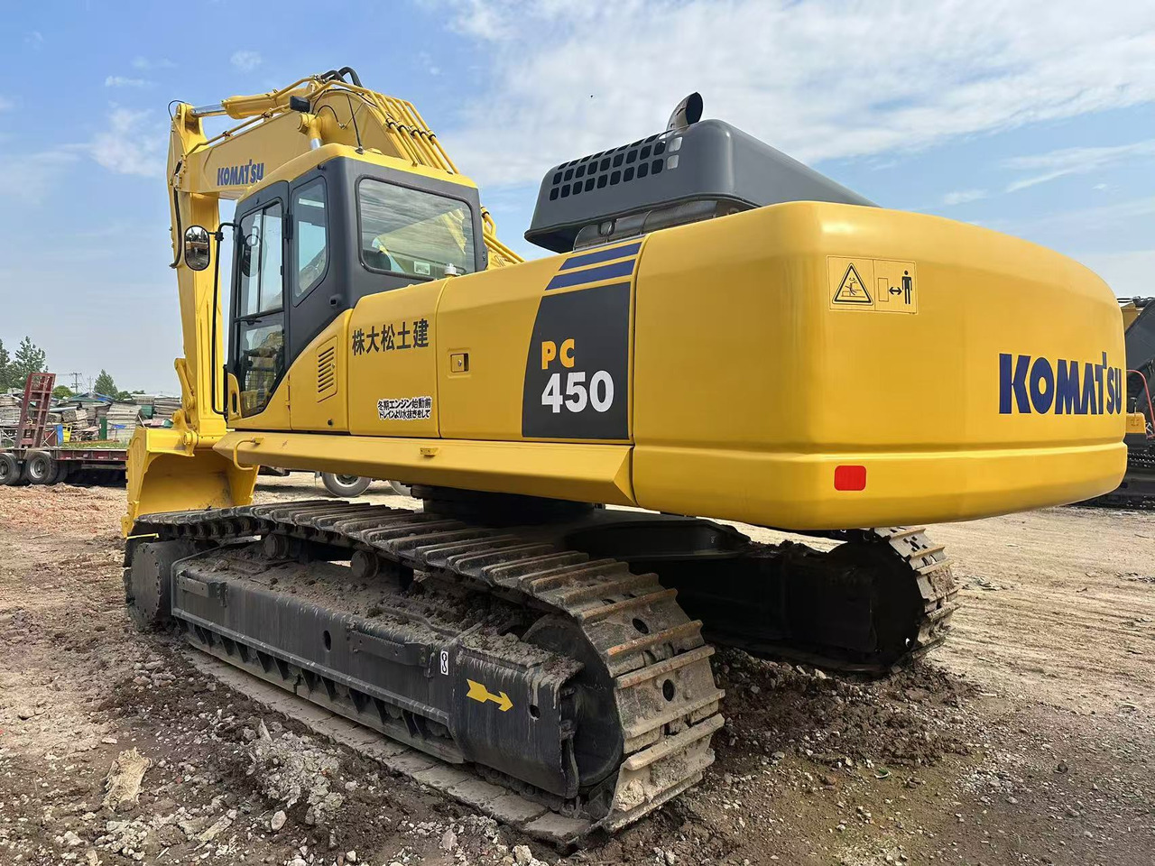 KOMATSU PC450-7 - 크롤러 굴삭기 : 사진 1 KOMATSU PC450-7 - 크롤러 굴삭기 : 사진 1