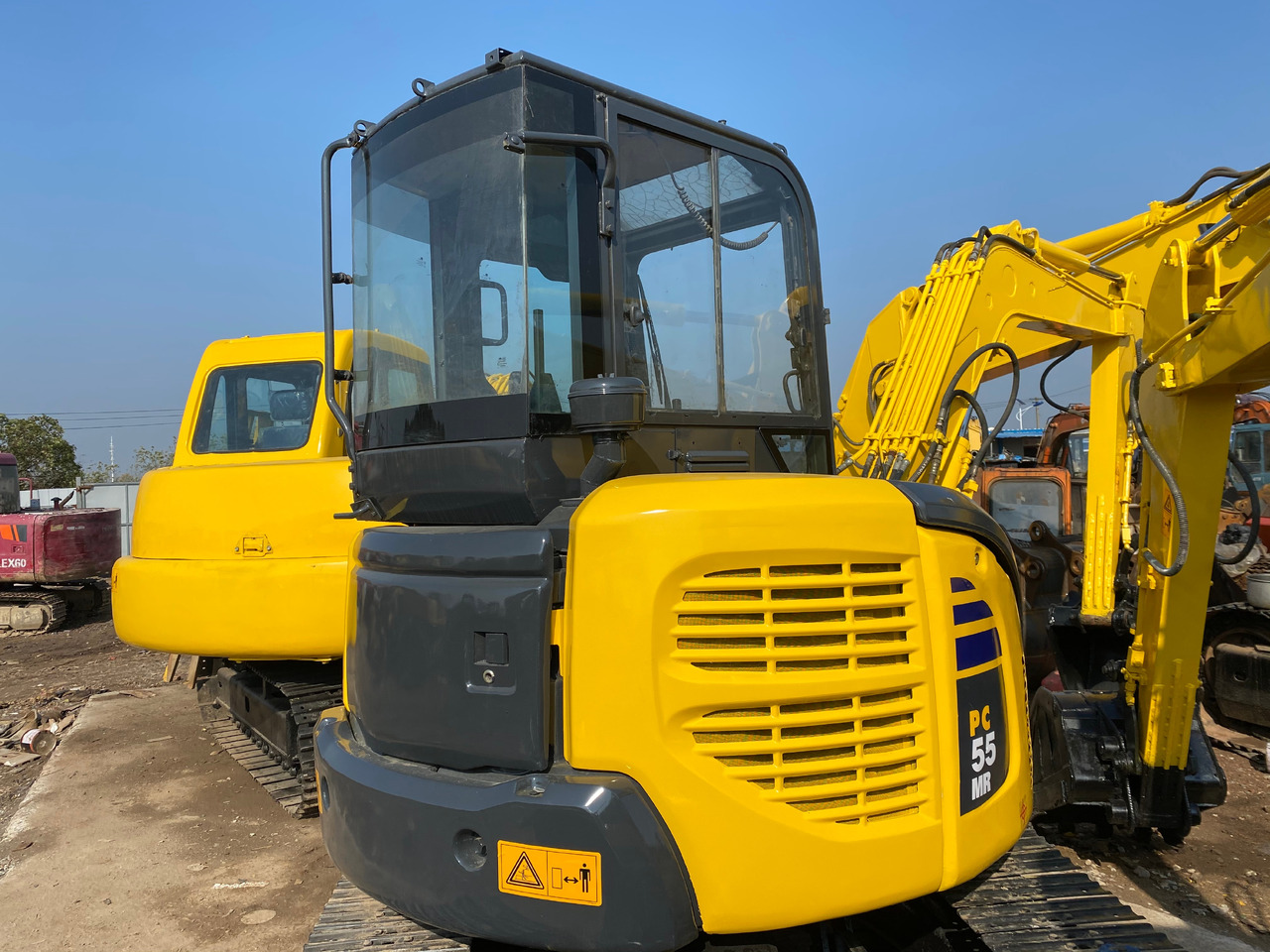 KOMATSU PC55MR - 크롤러 굴삭기 : 사진 4 KOMATSU PC55MR - 크롤러 굴삭기 : 사진 4