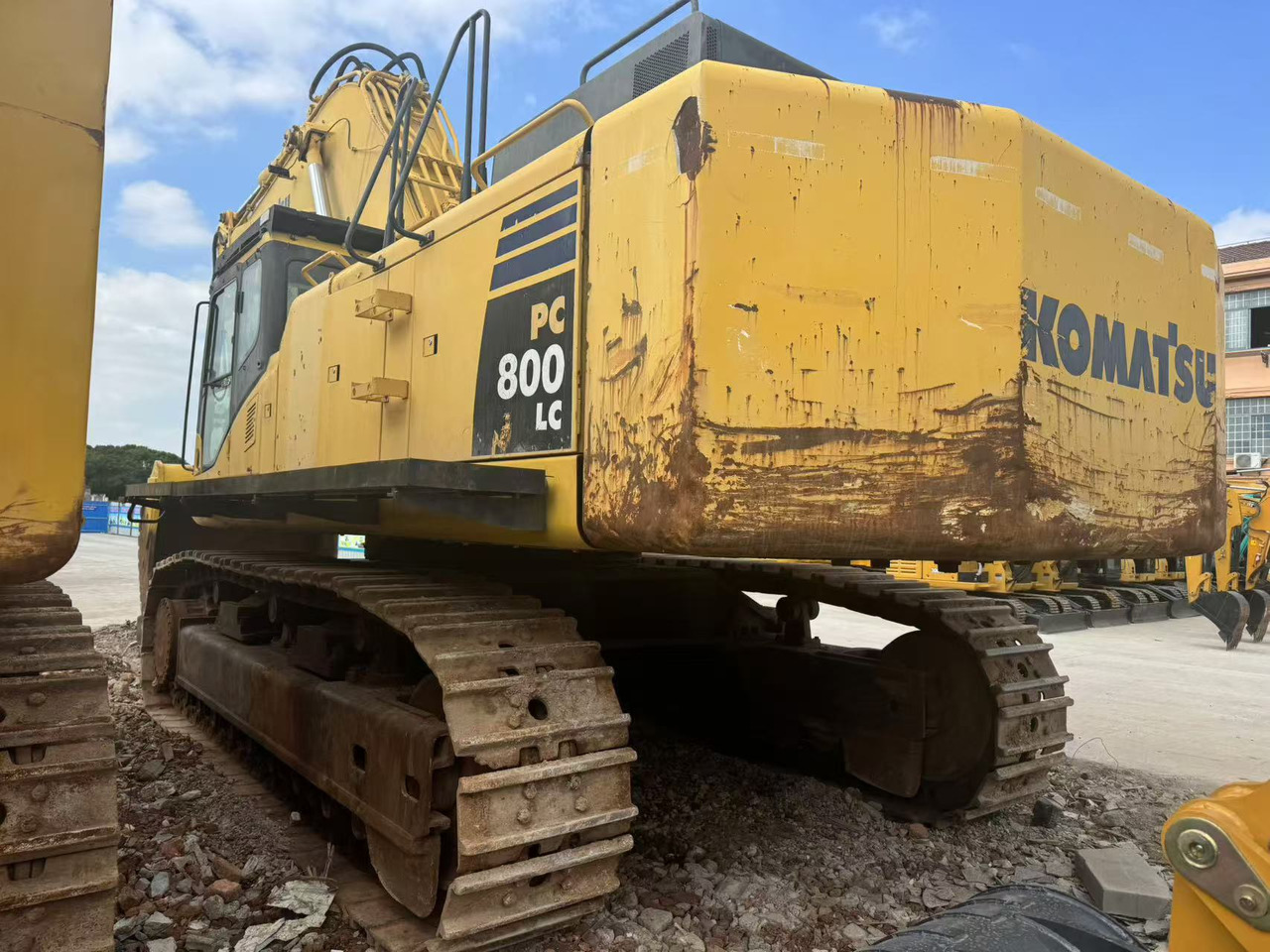 KOMATSU PC800-8 - 크롤러 굴삭기 : 사진 3 KOMATSU PC800-8 - 크롤러 굴삭기 : 사진 3