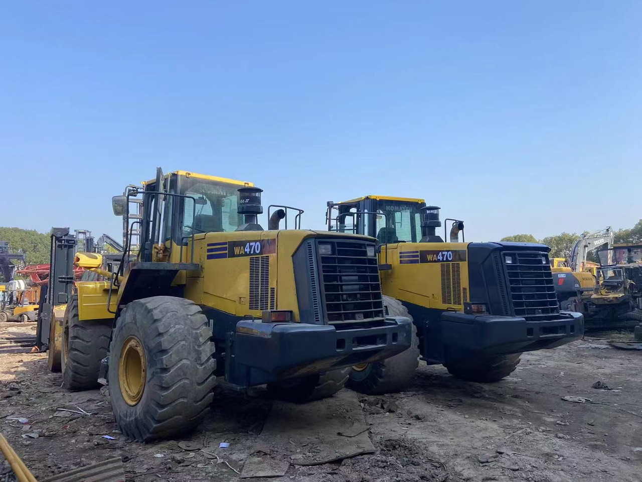 KOMATSU WA470-6 - 휠 로더 : 사진 3 KOMATSU WA470-6 - 휠 로더 : 사진 3