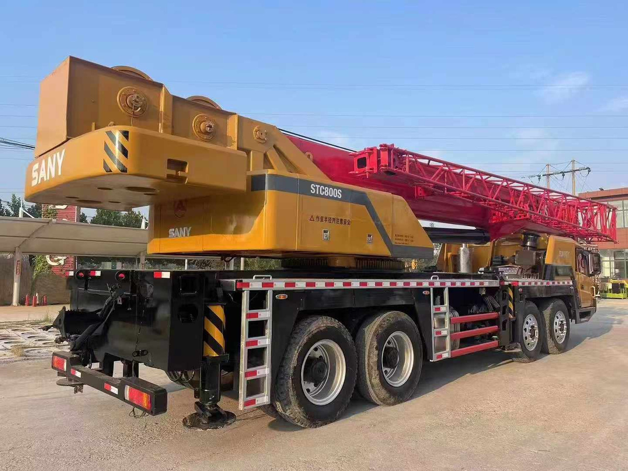SANY STC800 - 모바일 크레인 : 사진 2 SANY STC800 - 모바일 크레인 : 사진 2