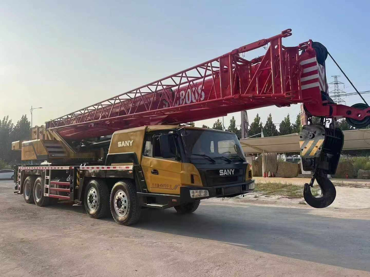 SANY STC800 - 모바일 크레인 : 사진 3 SANY STC800 - 모바일 크레인 : 사진 3