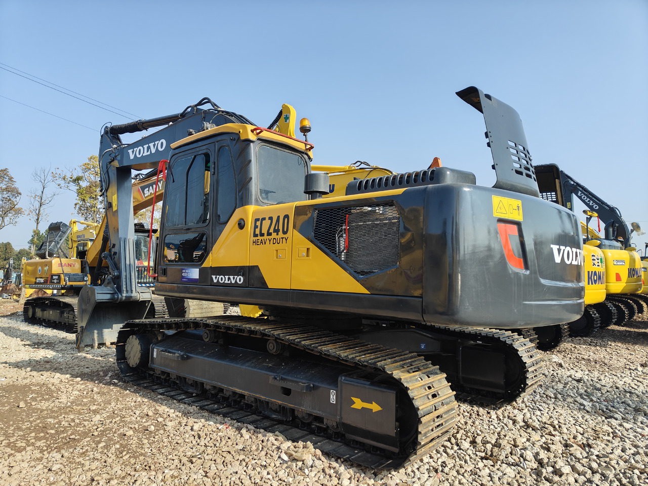 VOLVO EC240 - 크롤러 굴삭기 : 사진 4 VOLVO EC240 - 크롤러 굴삭기 : 사진 4