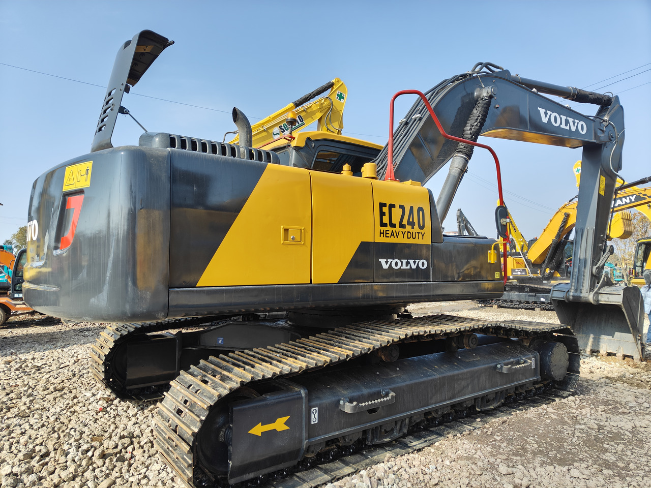 VOLVO EC240 - 크롤러 굴삭기 : 사진 3 VOLVO EC240 - 크롤러 굴삭기 : 사진 3