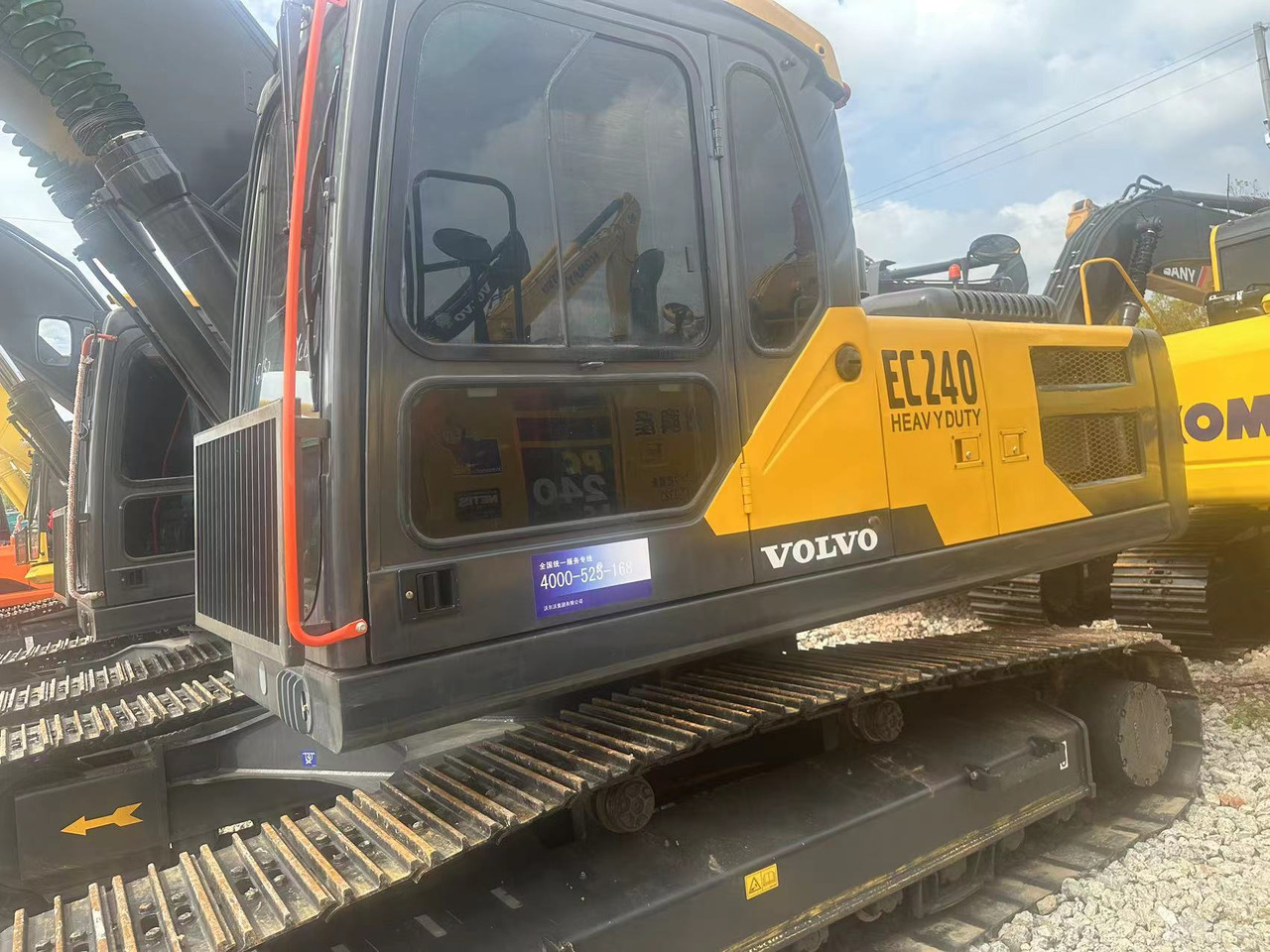 VOLVO EC240 - 크롤러 굴삭기 : 사진 3 VOLVO EC240 - 크롤러 굴삭기 : 사진 3