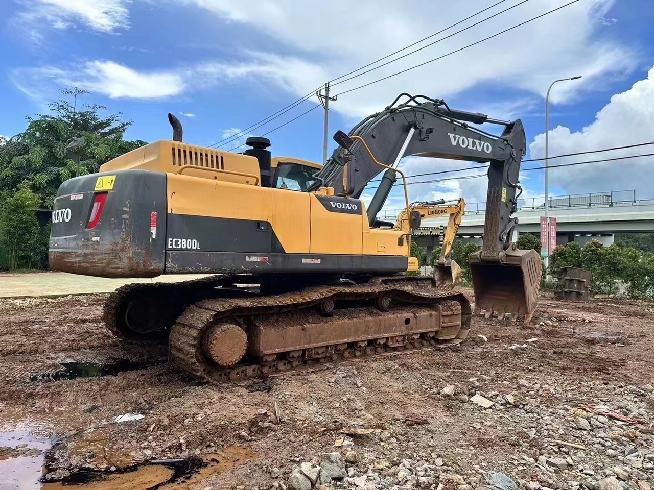VOLVO EC380 - 크롤러 굴삭기 : 사진 2 VOLVO EC380 - 크롤러 굴삭기 : 사진 2