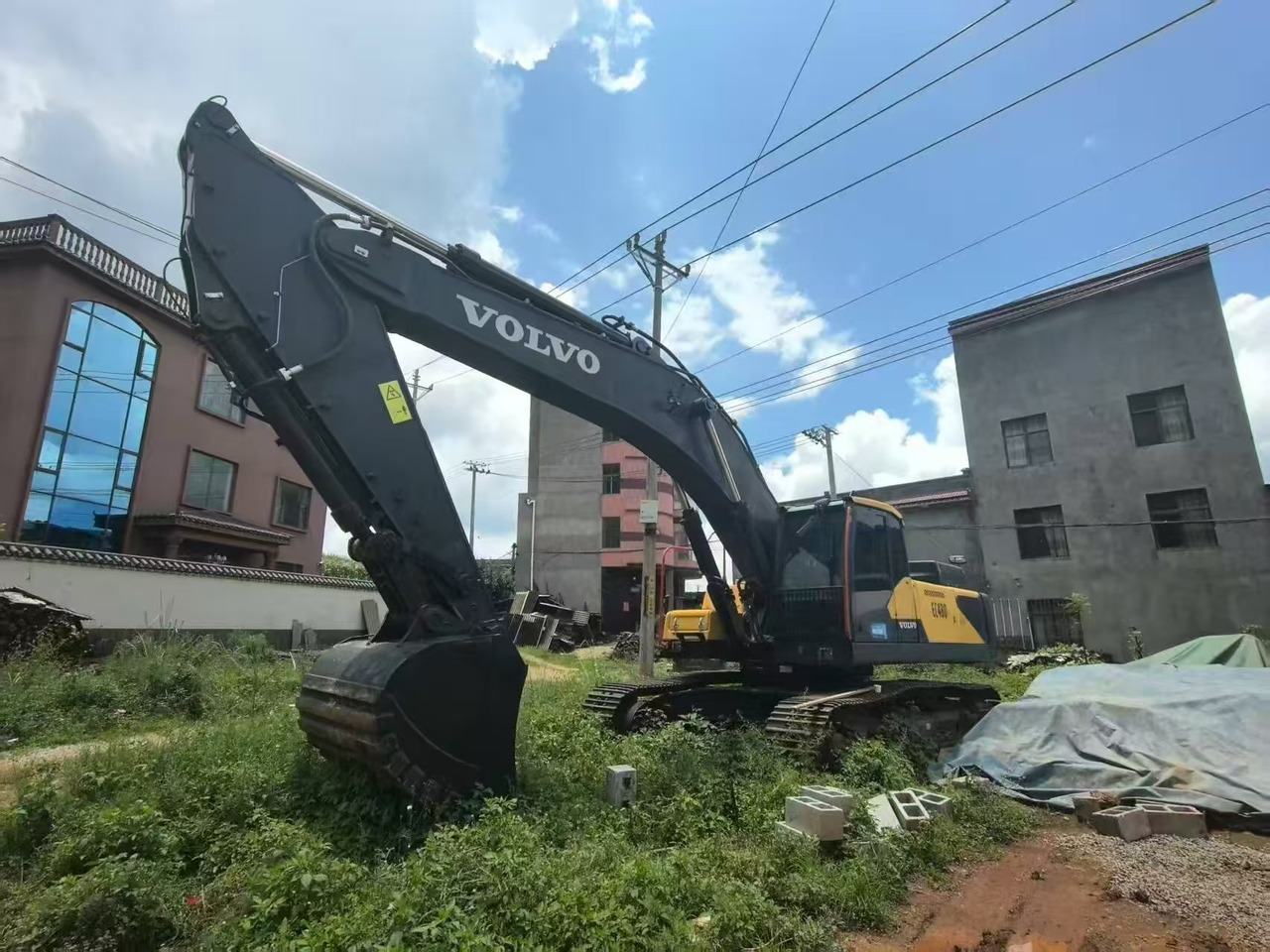VOLVO EC480DL - 크롤러 굴삭기 : 사진 3 VOLVO EC480DL - 크롤러 굴삭기 : 사진 3