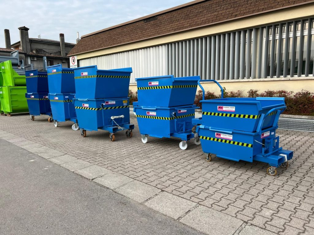 신규 건설장비 CONTAINER A BENNA RIBALTABILE : 사진 1