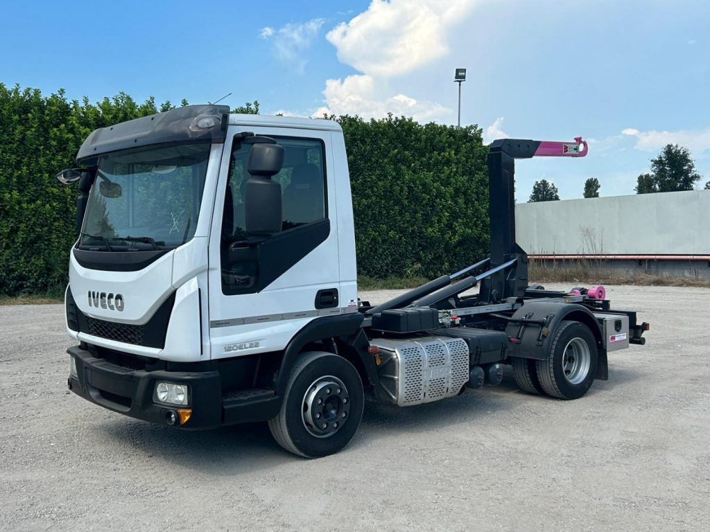 IVECO 120EL22 CON SCARRABILE NUOVO - 후크 리프트 트럭 : 사진 1 IVECO 120EL22 CON SCARRABILE NUOVO - 후크 리프트 트럭 : 사진 1