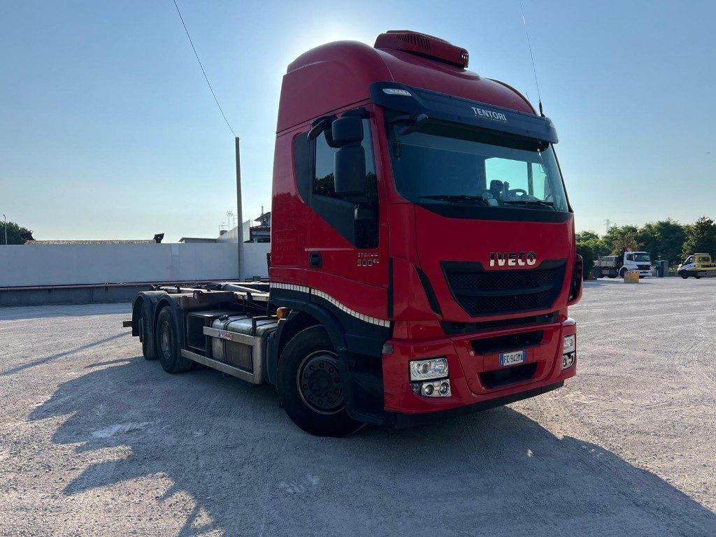 IVECO STRALIS 500 SCARRABILE - 후크 리프트 트럭 : 사진 2 IVECO STRALIS 500 SCARRABILE - 후크 리프트 트럭 : 사진 2