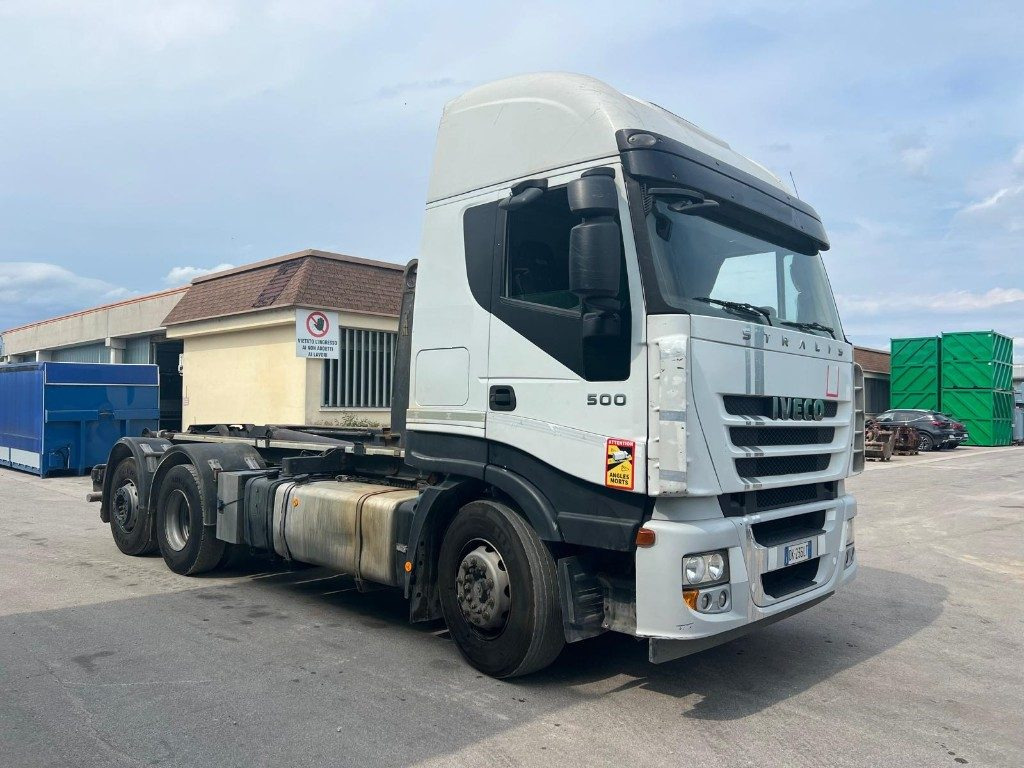 IVECO STRALIS AS260S 50Y SCARRABILE - 후크 리프트 트럭 : 사진 1 IVECO STRALIS AS260S 50Y SCARRABILE - 후크 리프트 트럭 : 사진 1