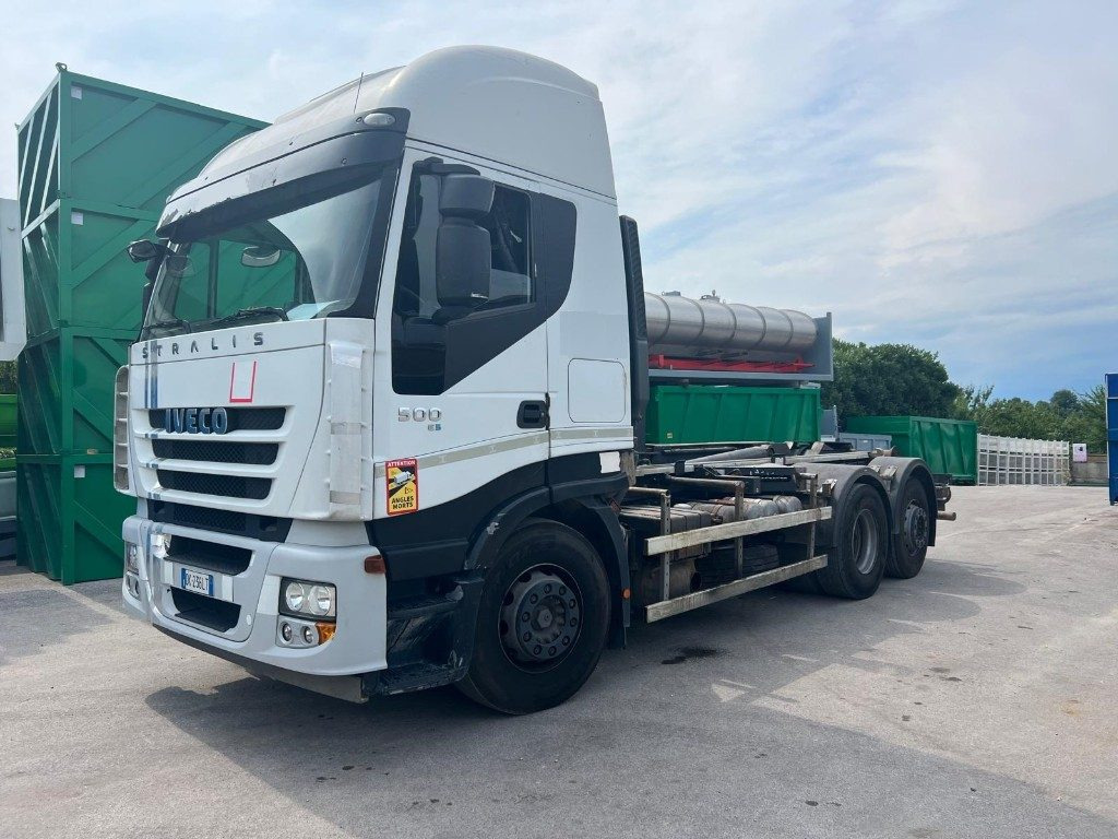 IVECO STRALIS AS260S 50Y SCARRABILE - 후크 리프트 트럭 : 사진 2 IVECO STRALIS AS260S 50Y SCARRABILE - 후크 리프트 트럭 : 사진 2