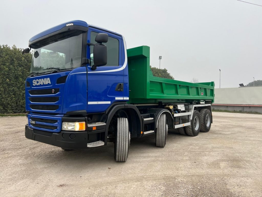 SCANIA G450 SCARRABILE - 후크 리프트 트럭 : 사진 1 SCANIA G450 SCARRABILE - 후크 리프트 트럭 : 사진 1