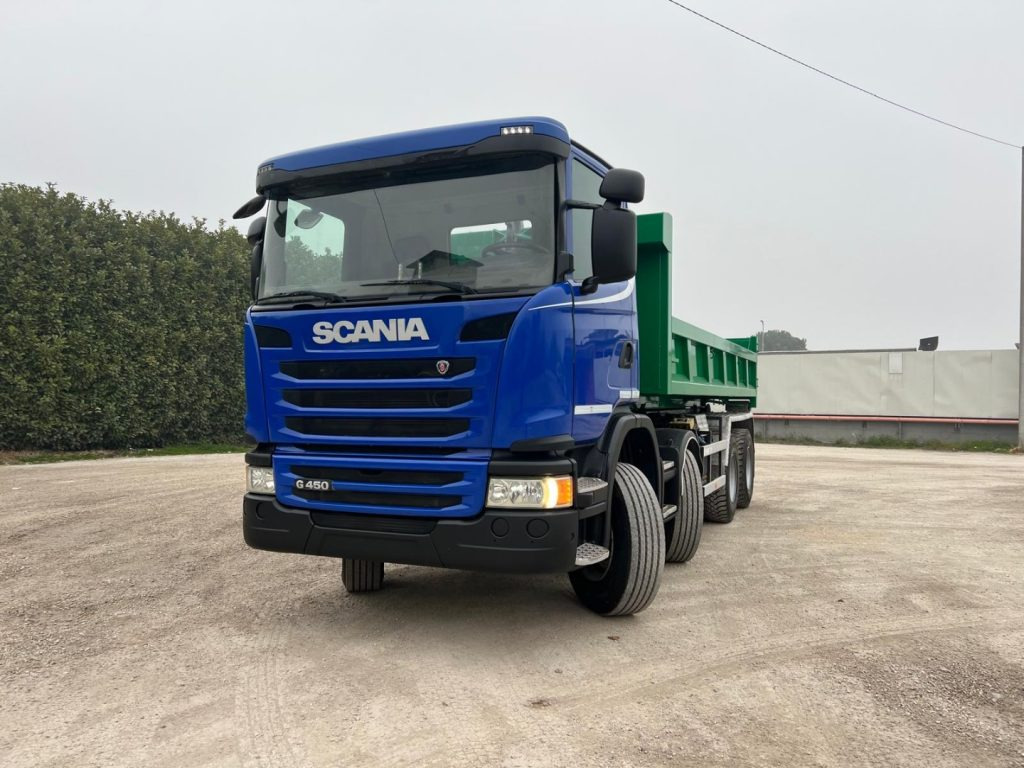 SCANIA G450 SCARRABILE - 후크 리프트 트럭 : 사진 2 SCANIA G450 SCARRABILE - 후크 리프트 트럭 : 사진 2